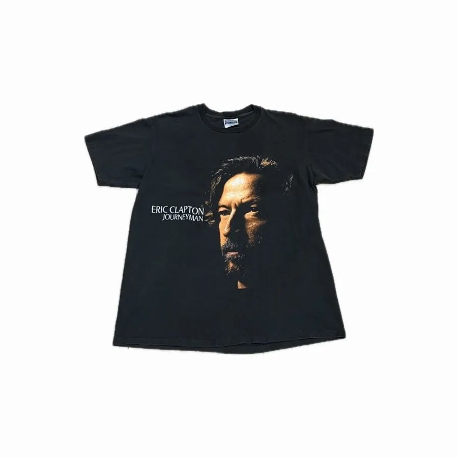 ERIC CLAPTONのワールド ツアー1 990 Tシャツ 古着 90年代 ERIC CLAPTON ワールドツアー Tシャツ - メルカリ