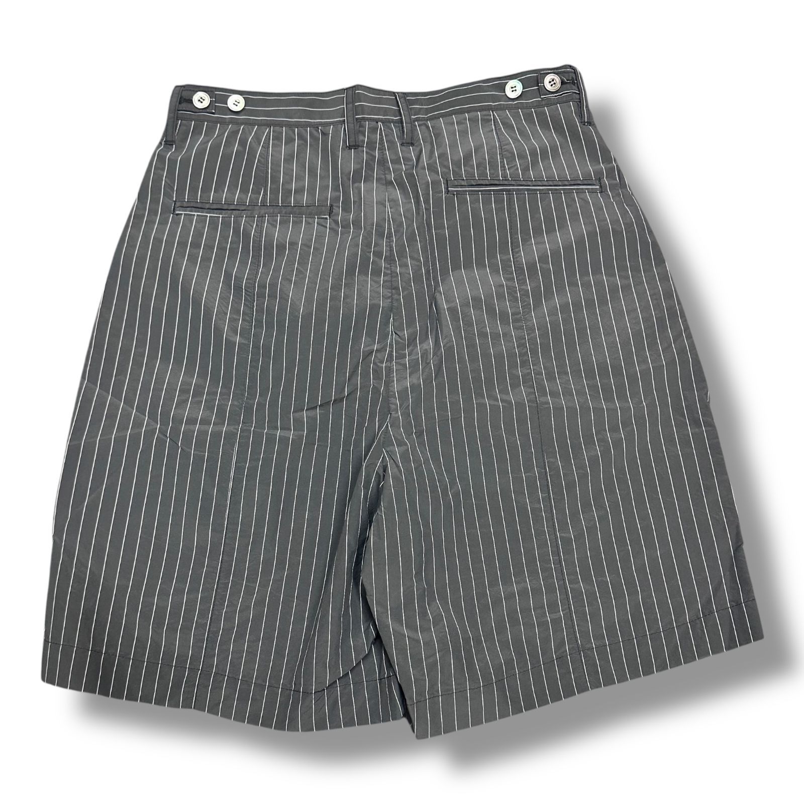 参考上代31900円 未使用品 YOKE 24SS NYLON STRIPE WIDE SHORTS