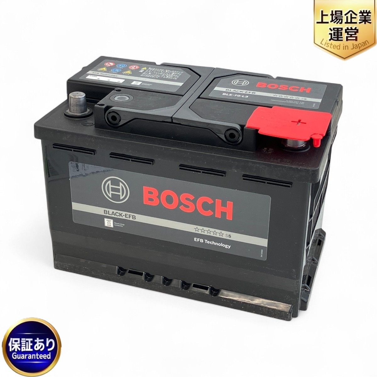 BOSH BLACK-EFB BLE-70-L3 自動車 輸入車 バッテリー Z9937122