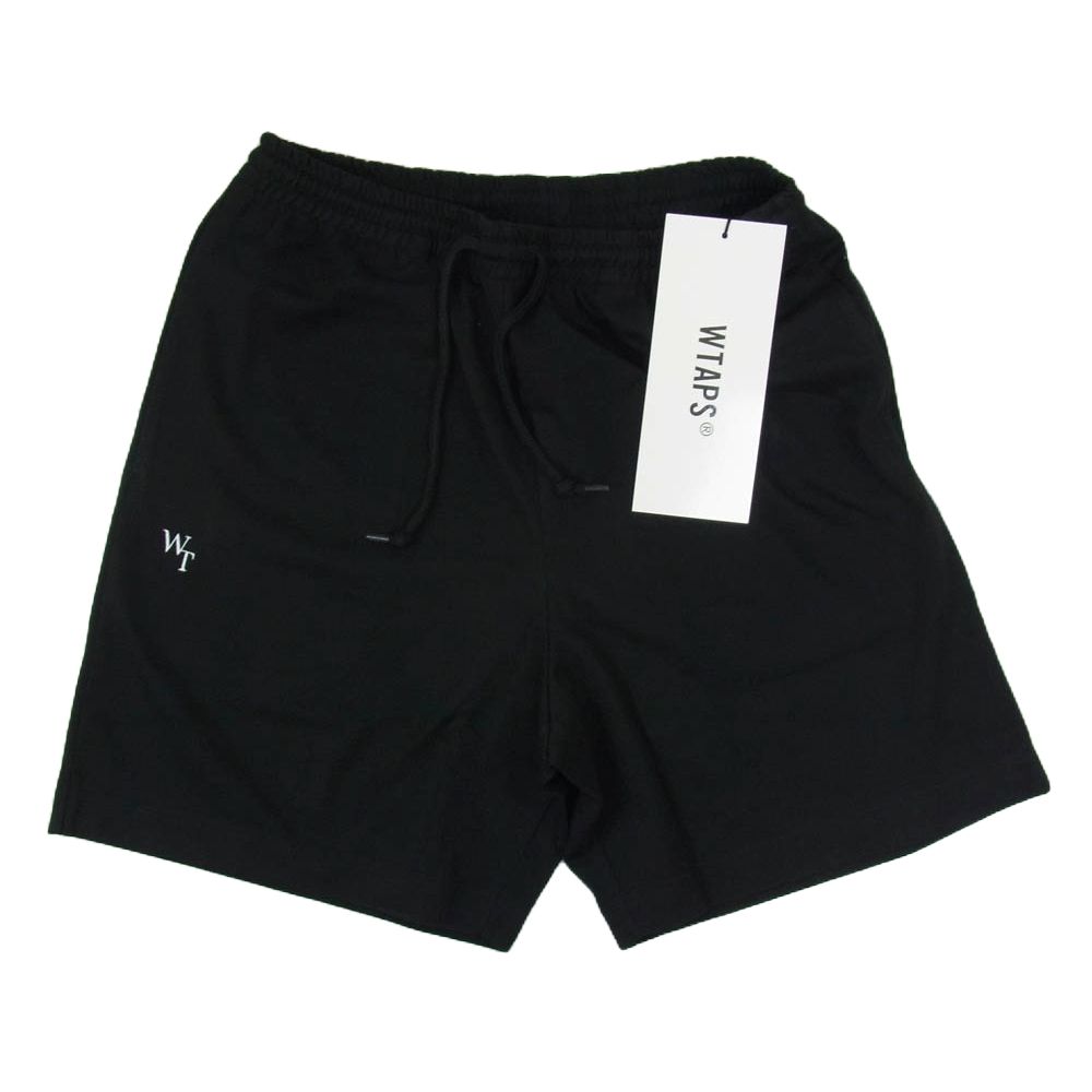 WTAPS ダブルタップス 23SS 231ATDT-CSM32 WUS SHORTS CTPL WUT スウェット ショート パンツ ブラック系 X02 上