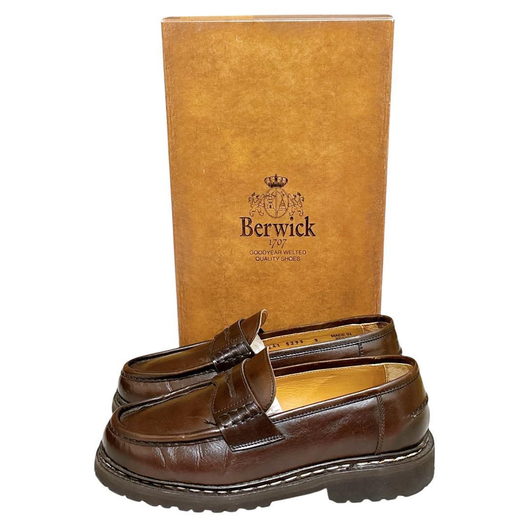 【美品】Berwick 5293 LAVL コインローファー vibram Berwick1707 | コインローファー | 5293LUVLGR – バーウィック