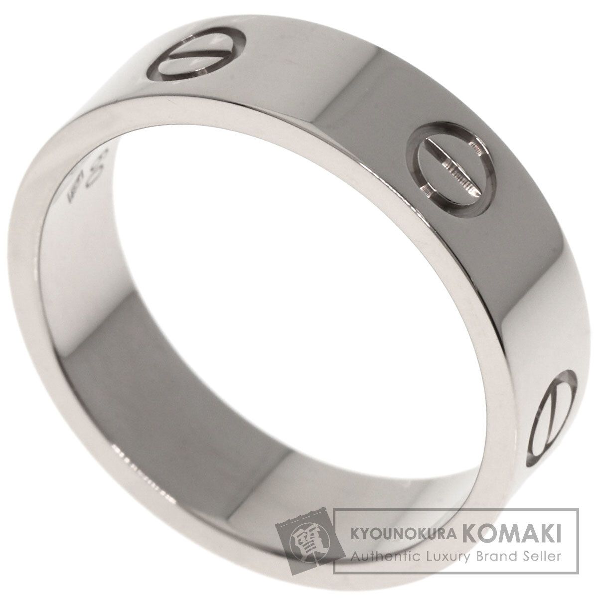 CARTIER カルティエ ラブリング 60 リング 指輪 K18WG ユニセックス