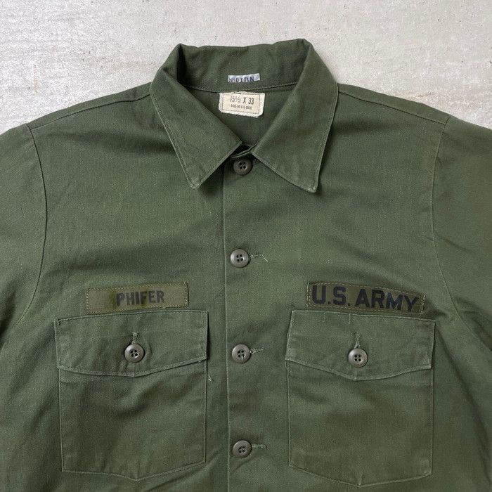 U.S. ARMY ユーティリティシャツ 50s 米軍 U.S.ARMY 13スター ユーティリティシャツ - Sixpacjoe