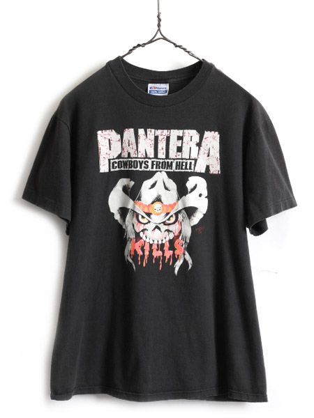 お得なクーポン配布中!】 90s USA製 PANTERA パンテラ ツアー プリント Tシャツ L 黒 - メルカリ