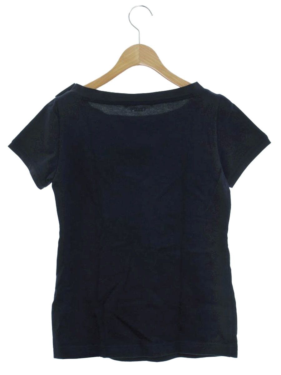 フォクシー　バックリボン　Tシャツ FOXEY フォクシー Tシャツ バックリボン 黒 ブラック 40サイズ