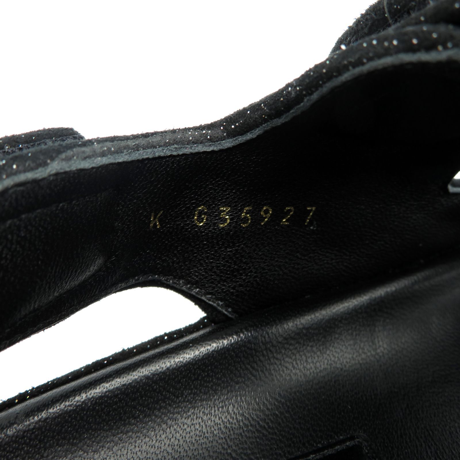 CHANEL シャネル 34 スポーツ サンダル ココマーク CCマーク G35927 