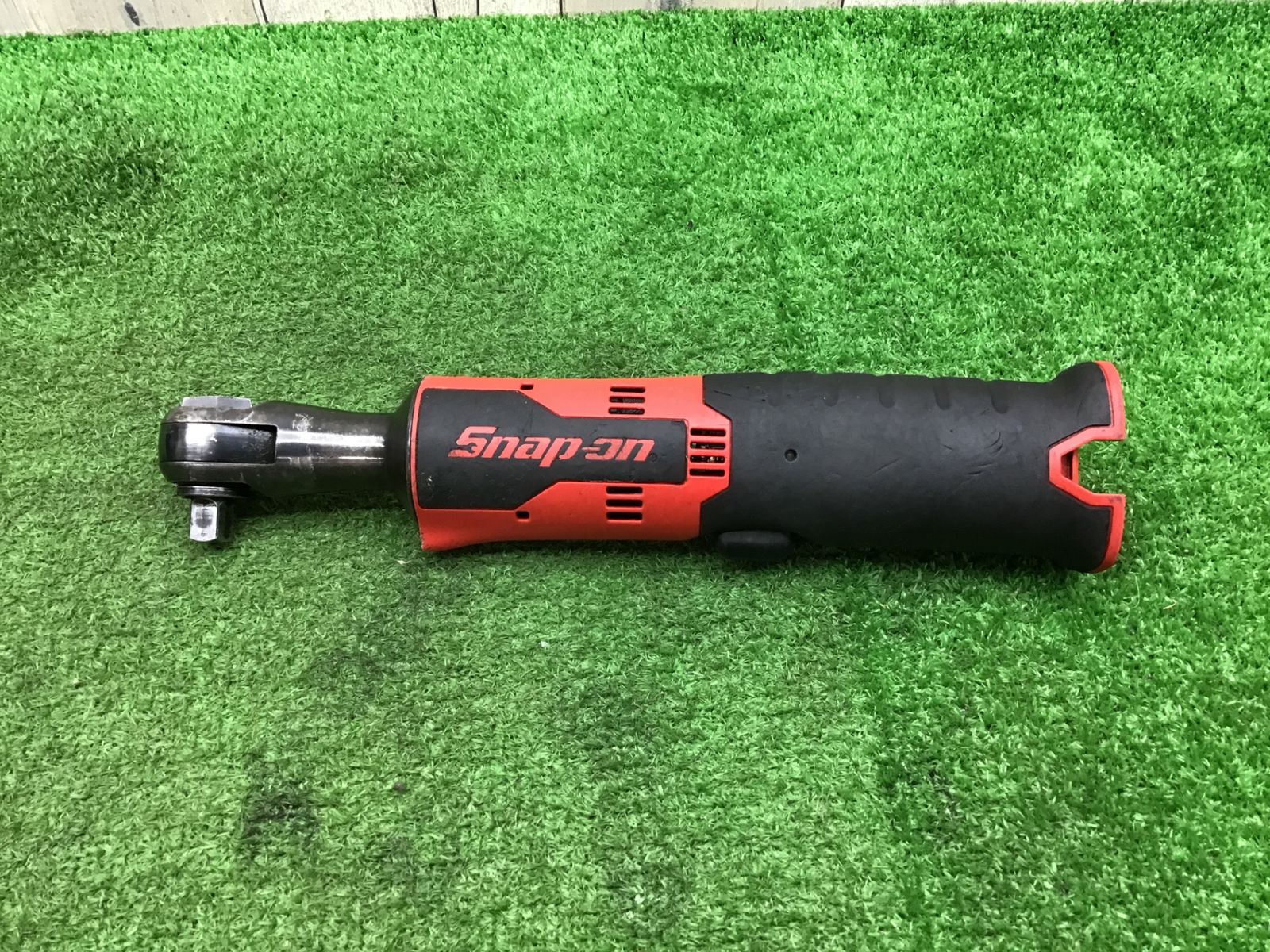 動作品 Snap-on スナップオン 14.4vコードレスラチェット 赤 CTR761B アクトツール富山店 BR