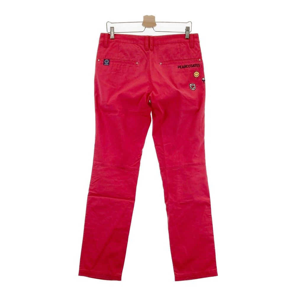 サイズ：4 PEARLY GATES パーリーゲイツ ストレッチパンツ レッド系