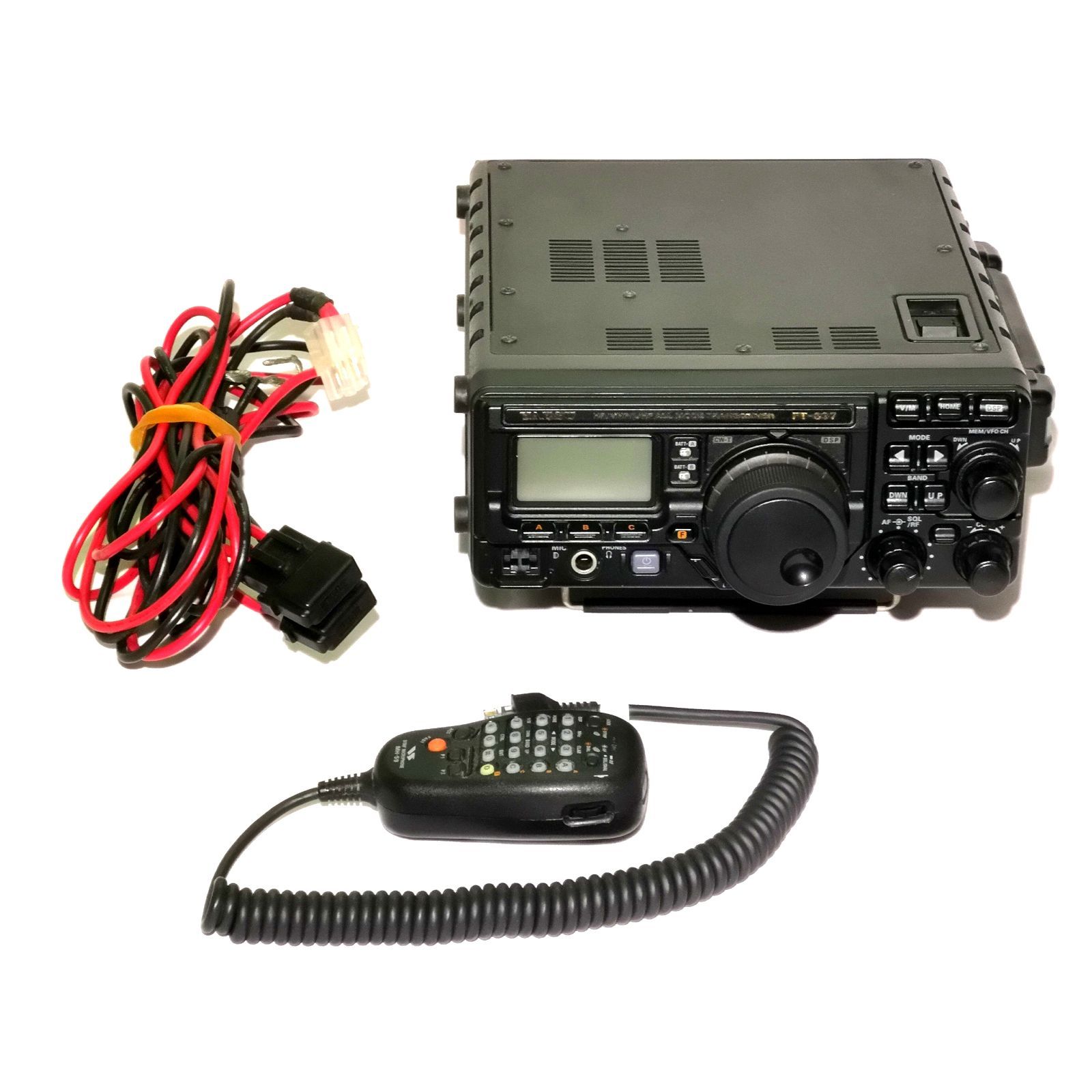 比較的 YAESU FT-897DM HF|VHF|UHF 新スプリアス50W マイクMH-59