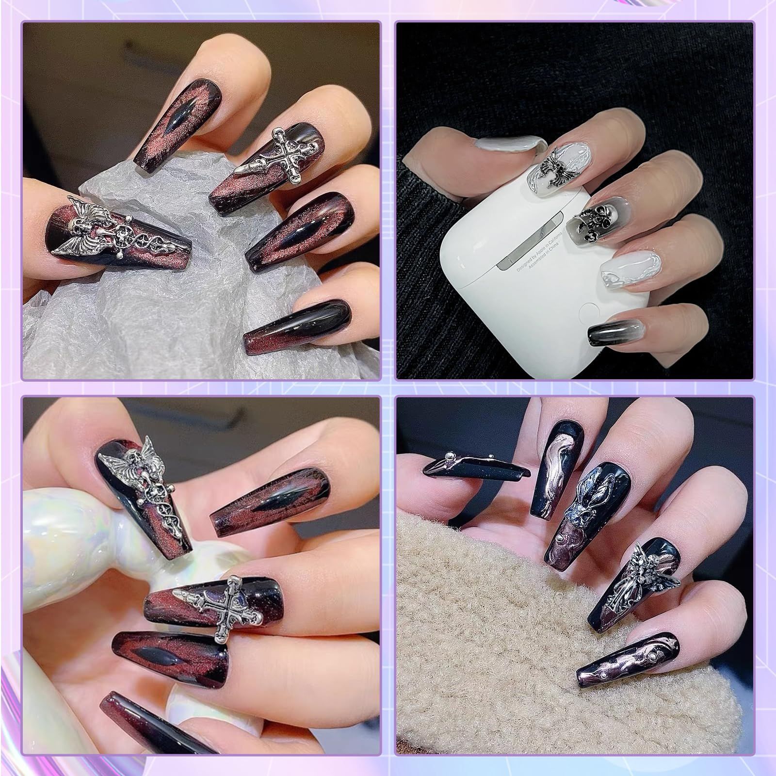 No48 ネイル3dパーツ クロス 十字架