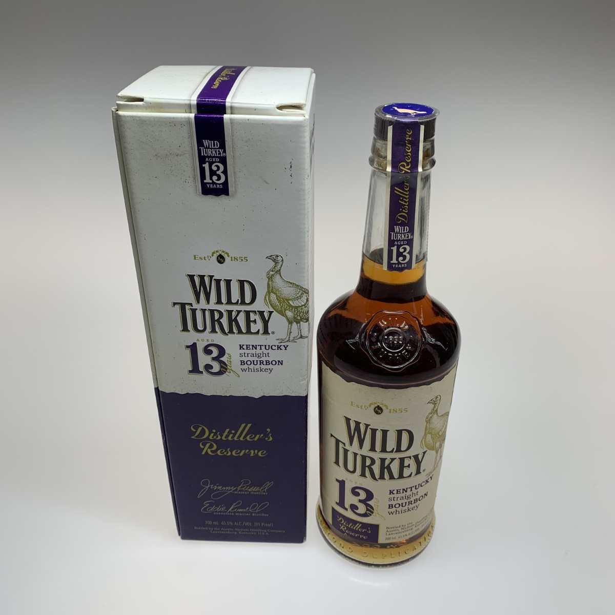 終売品WILD TURKEY 13年 バーボンウイスキー 750ml 2本セット 終売品WILD TURKEY 13年 バーボンウイスキー 750ml 2本セット ワイルド