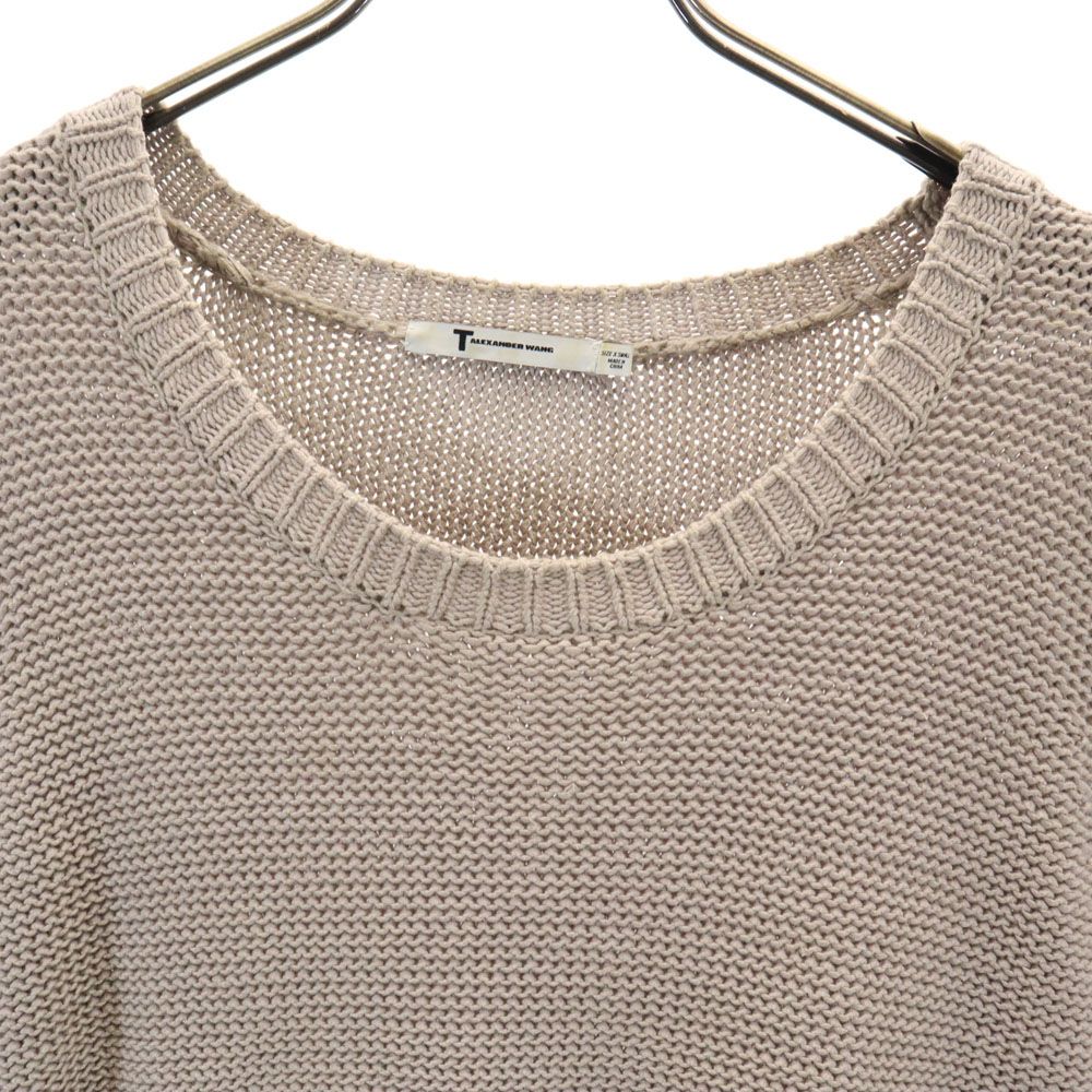 アレキサンダーワン 長袖 セーター XS グレージュ Alexander Wang ニット レディース アレキサンダーワン 長袖 セーター XS グレージュ Alexander Wang