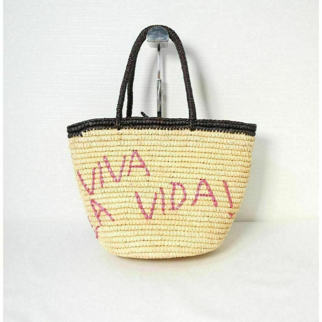 美品 SENSI STUDIO センシスタジオ かごバッグ トートバッグ ストロー