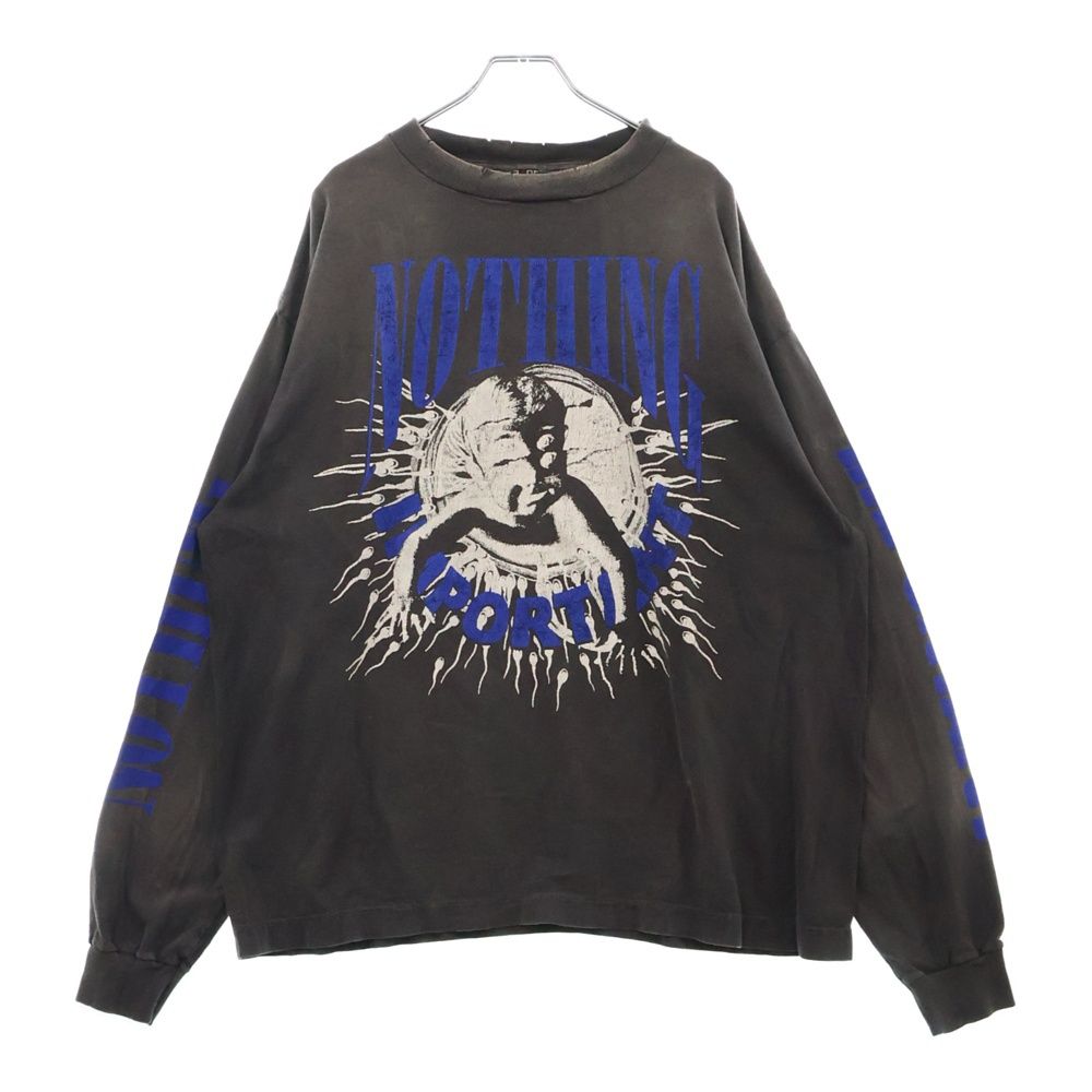 SAINT MICHAEL (セントマイケル) 24AW × 河村康輔 NOTHING IMP KK L/S 