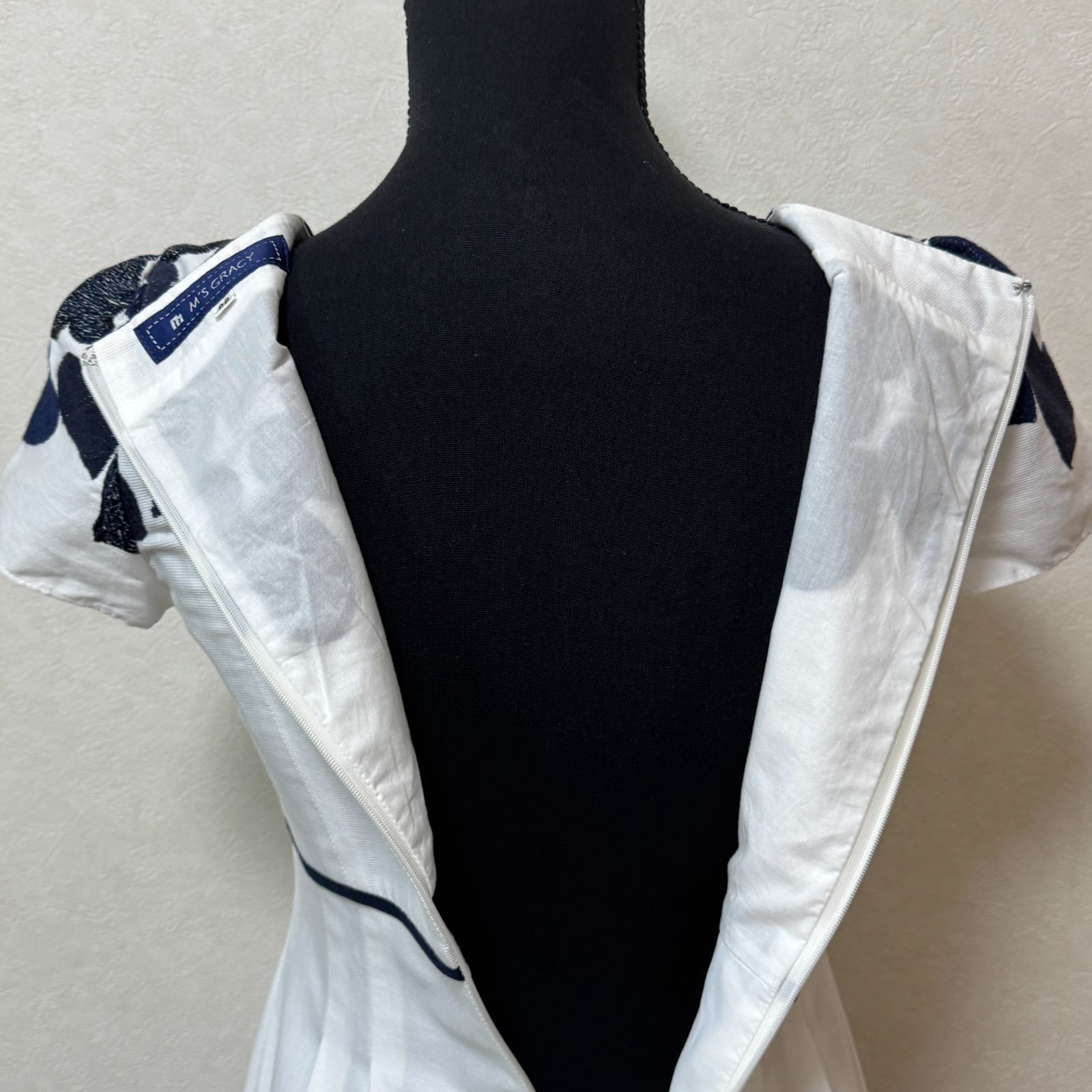 M'S GRACY エムズグレイシー 人気 ワンピース 36 Sサイズ ひざ丈 半袖