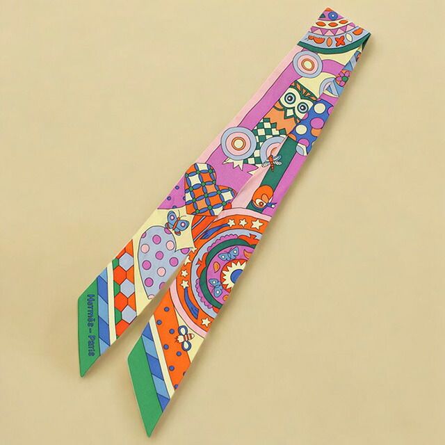 HERMES エルメス カレ90 ジュドゥカルト トランプ柄 シルクスカーフ