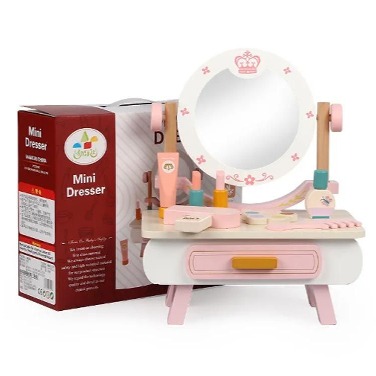 子供用ドレッサー 木製 ドレッサー おままごと 木製玩具 おうち