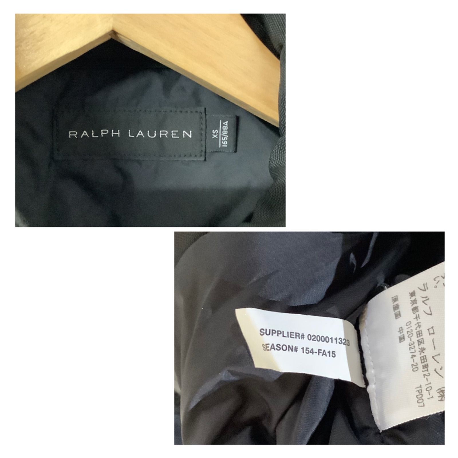 RALPH LAUREN ラルフローレン ジャケット 0200011323/154-FA15