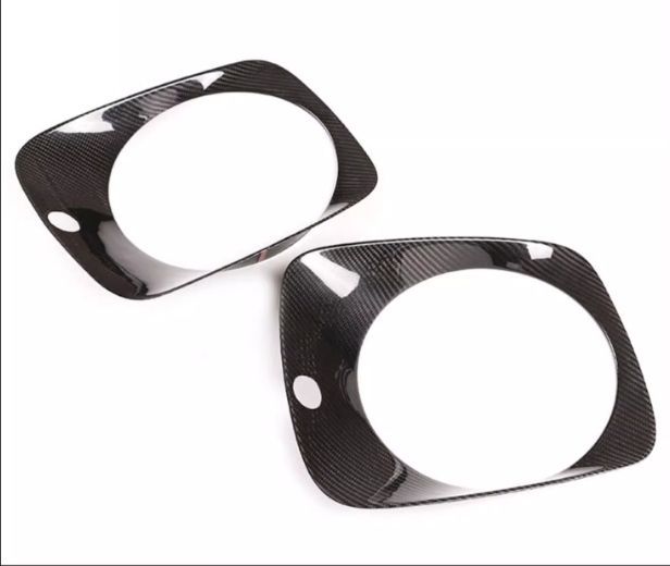 メルセデス ベンツ Gクラス W463A W465 2018年- G63 高品質 2色選択 フロントフォグランプカバー 外装2個セット カーボンZYL036 入荷 FFCRYSTALESIA_COM