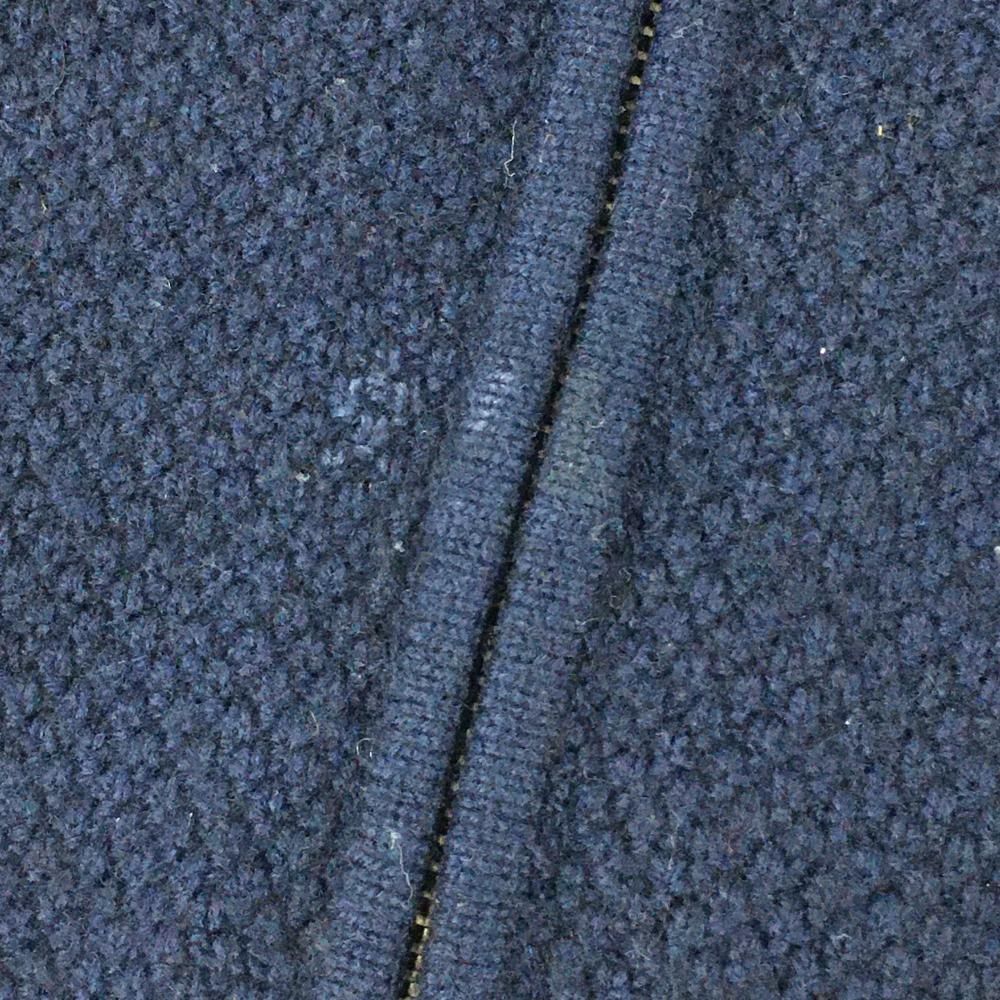 ニットジャケット ネイビー