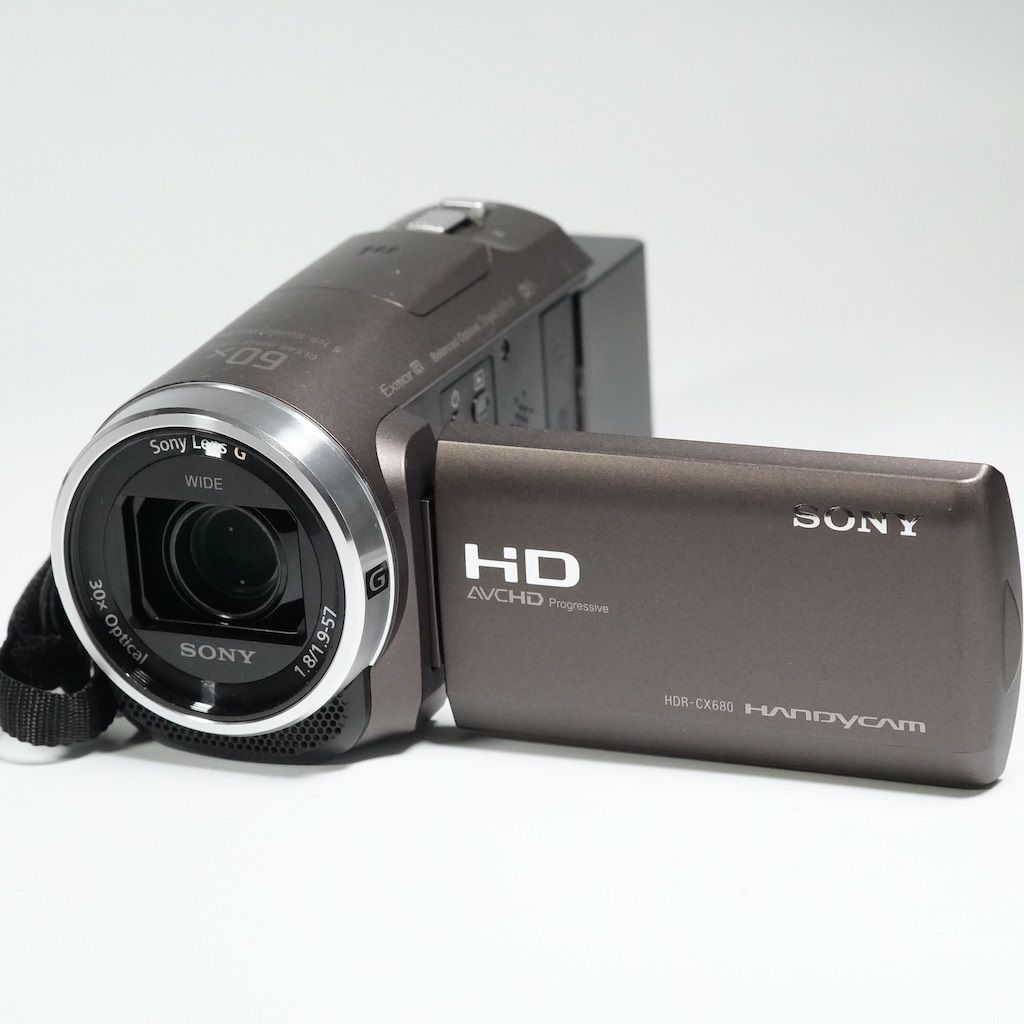 美品 Sony HDR-CX680 ビデオカメラ 本体 超美品 HDR-CX680 ブロンズ