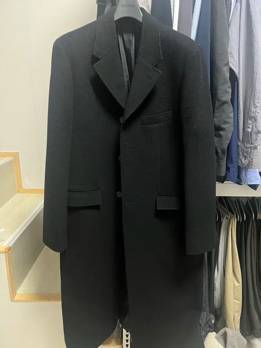 Mngu 17fw チェスターフィールド コート L ランディングショット O