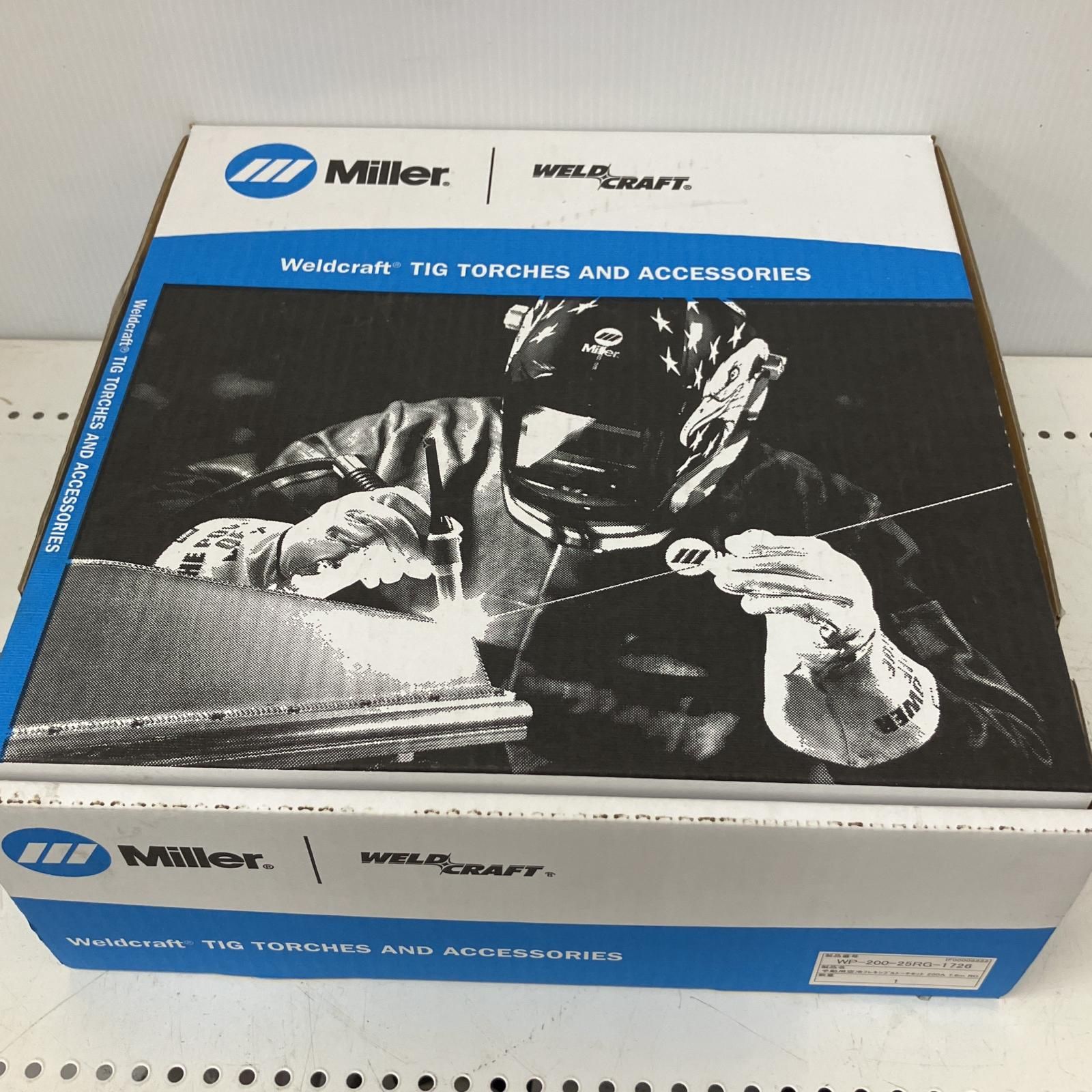 △△Miller TIG溶接ケーブル WP-200-25RG-1726 WELD CRAFT