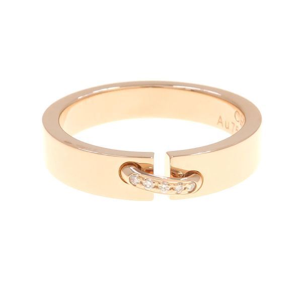 美品☆ショーメ リアン エヴィダンス ダイヤ リング #52 幅3.9mm 美品☆ショーメ リアン エヴィダンス ダイヤ リング #52 幅3.9mm