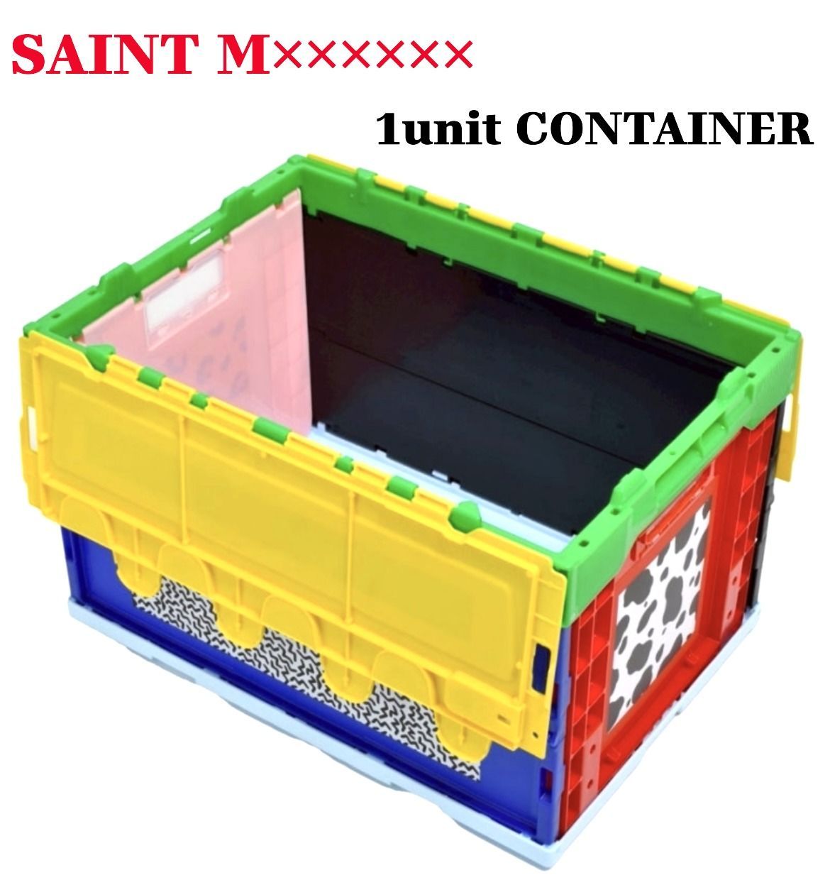 SAINT M×××××× セントマイケル 1unit コンテナBOX | MULTI-1 YELLOW WWW_OLIVIERBERNSTEIN_COM