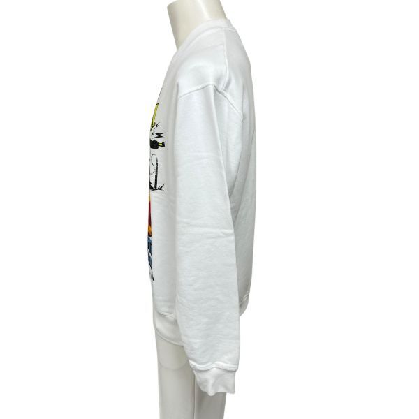 デザイン・サイズが豊富。 ◆ ディースクエアード DSQUARED２ スウェット BRUCE LEE ブルースリー コラボ 白 コットン S メンズ S5W195 【誠実】