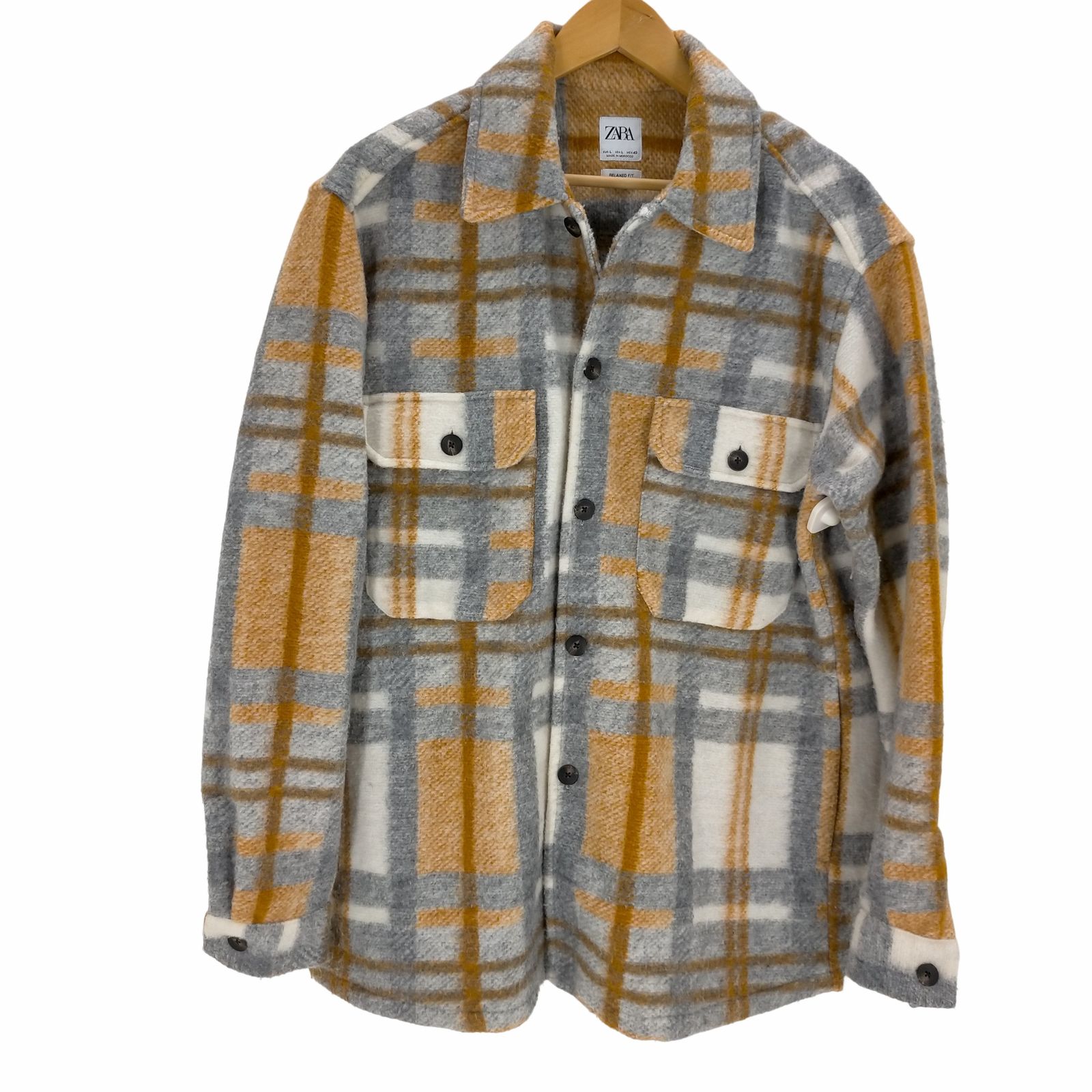 ザラ ZARA シャツジャケット メンズ JPN：L 