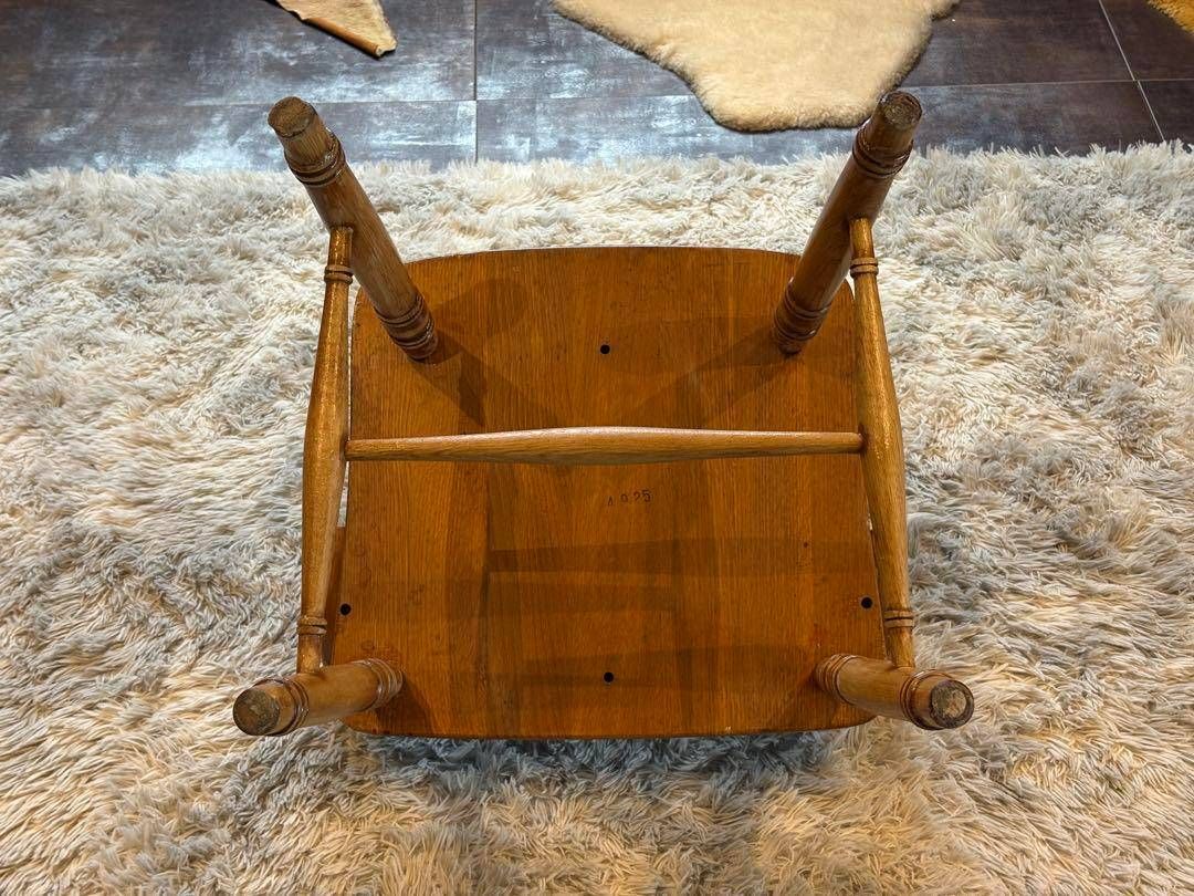 ナラ材　楢材　剥離家具　ストリップド家具　柏木工　アームチェア　ラタン　NZ ナラ材 楢材 剥離家具 ストリップド家具 柏木工 アームチェア