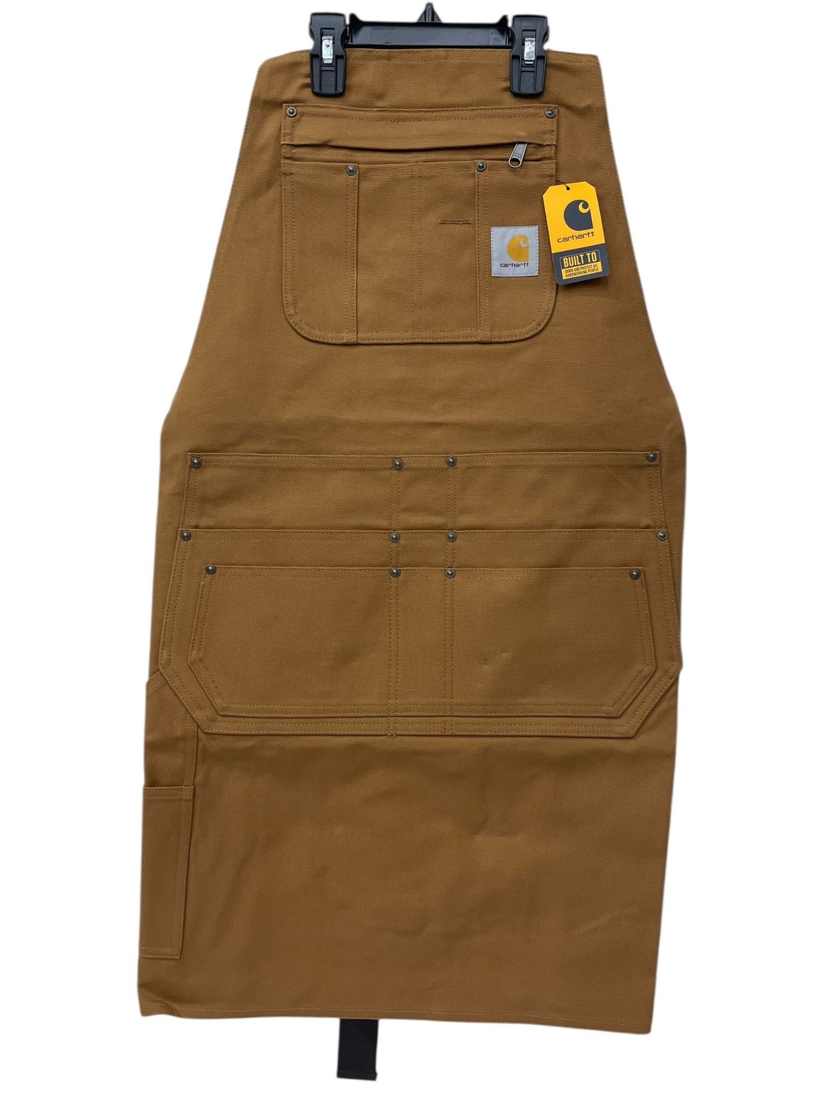 Carhartt カーハート FIRM DUCK APRON ファイヤーダックエプロン 106667 ブラウン 雑貨|045