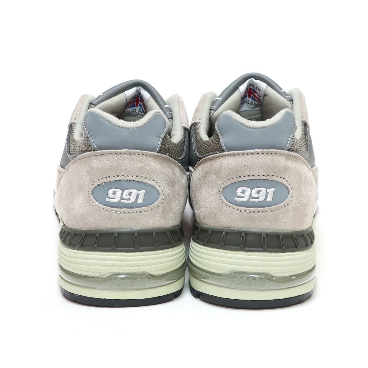 NEW BALANCE M991GL GRAY GREY SUEDE MADE IN ENGLAND ...