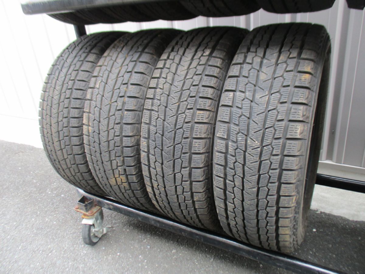 225/60R17 99Q ブリヂスン ICEGUARD G075 スタッドレス 2020年製 4本 送料込 T49291225インボイス領収書発行可能