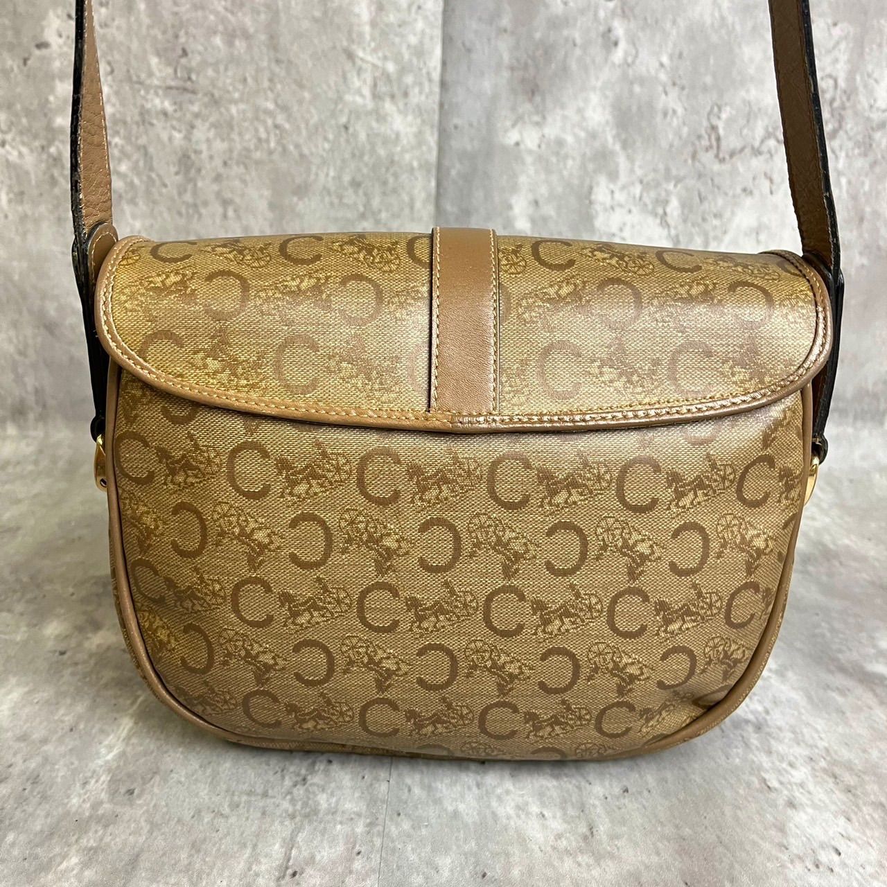 CELINE. セリーヌ　ワンショルダー　リュック　マカダム柄 OLD CELINE MACADAM PATTERNED RUCK SUCK MADE IN ITALY