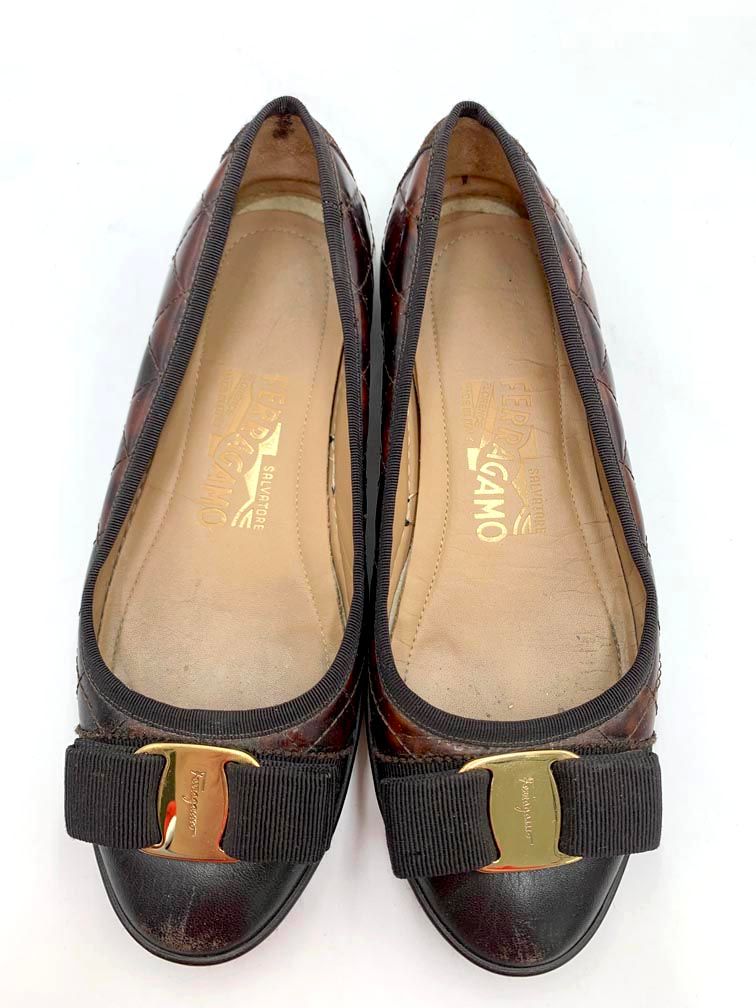 Salvatore Ferragamo サルヴァトーレフェラガモ キルティング