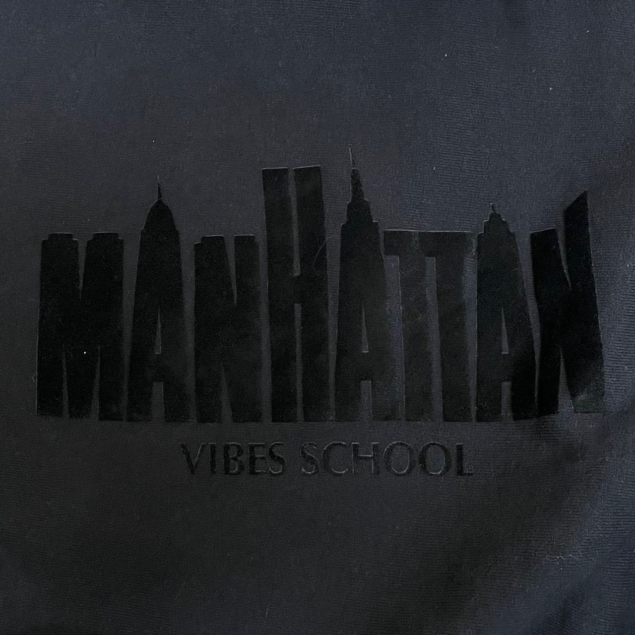 IS-NESS × CAMBER MANHATTAN VIBES SCHOOL コラボ プリント クルー 