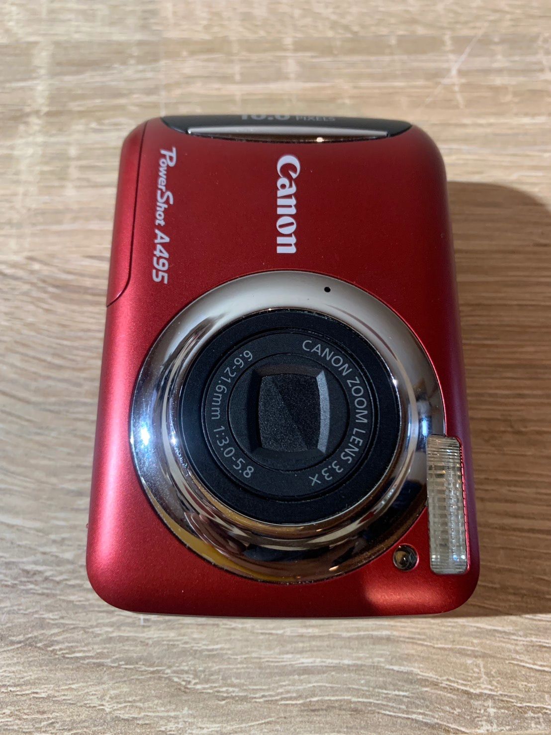 5909 Canon PowerShot A 495 レッド