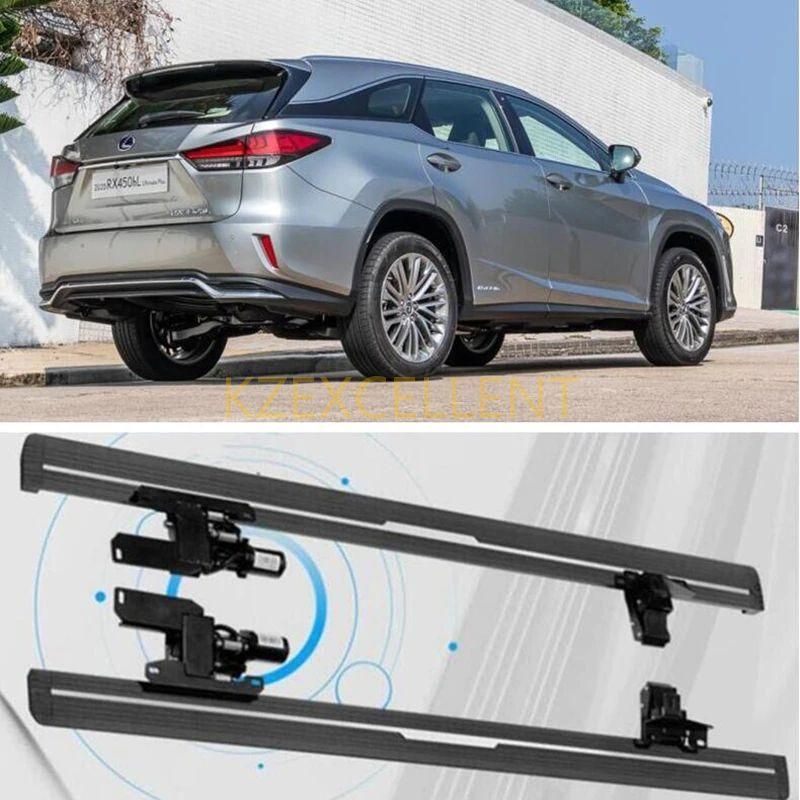 Lexus rx300 rx450h rx450h 2020用の自動閉じたモーター付き電気スイッチ サイドステップバー