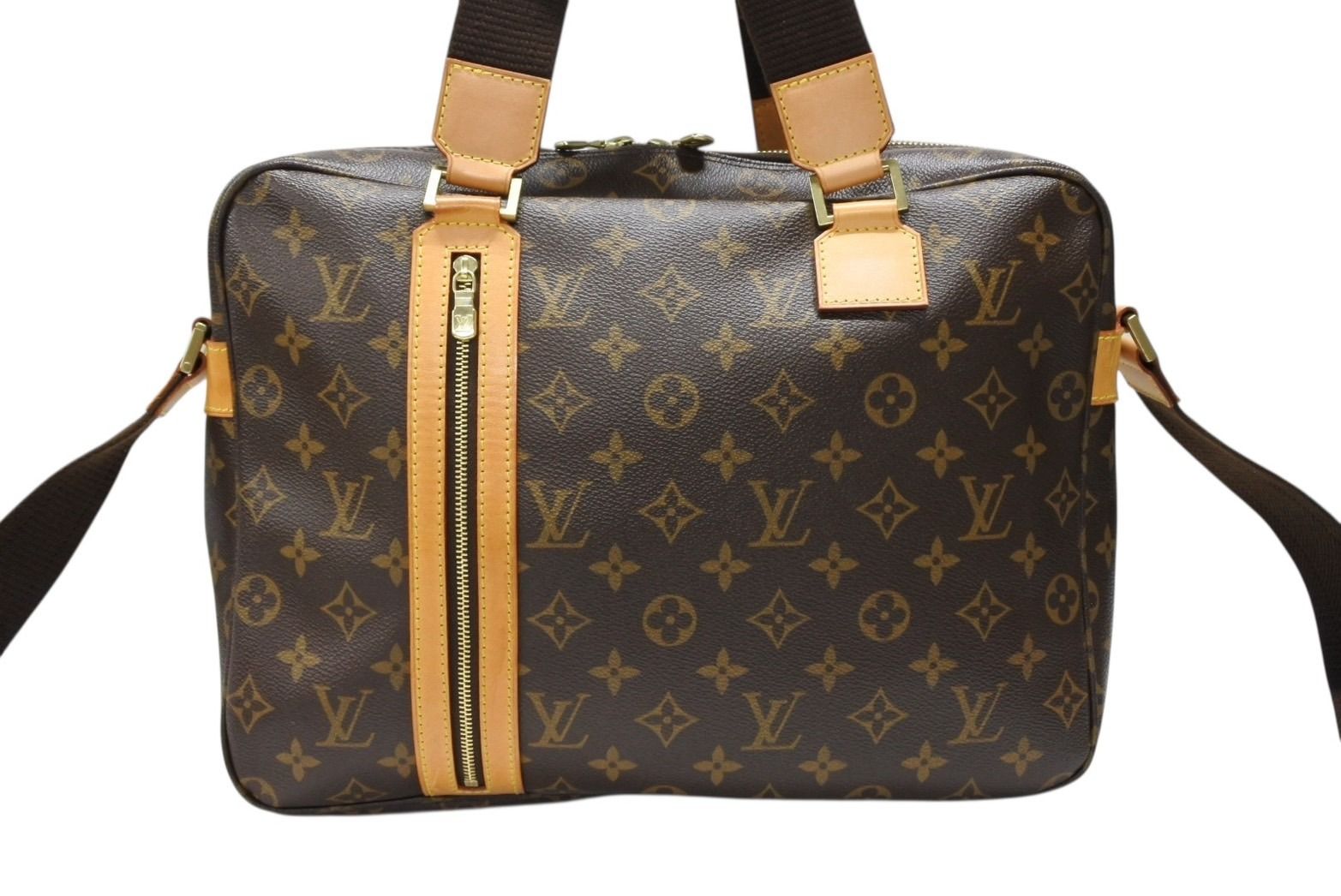 LOUIS VUITTON ルイヴィトン モノグラム サック ボスフォール 2WAY ハンドバッグ ショルダーバッグ M40043 ブラウン 4b007880