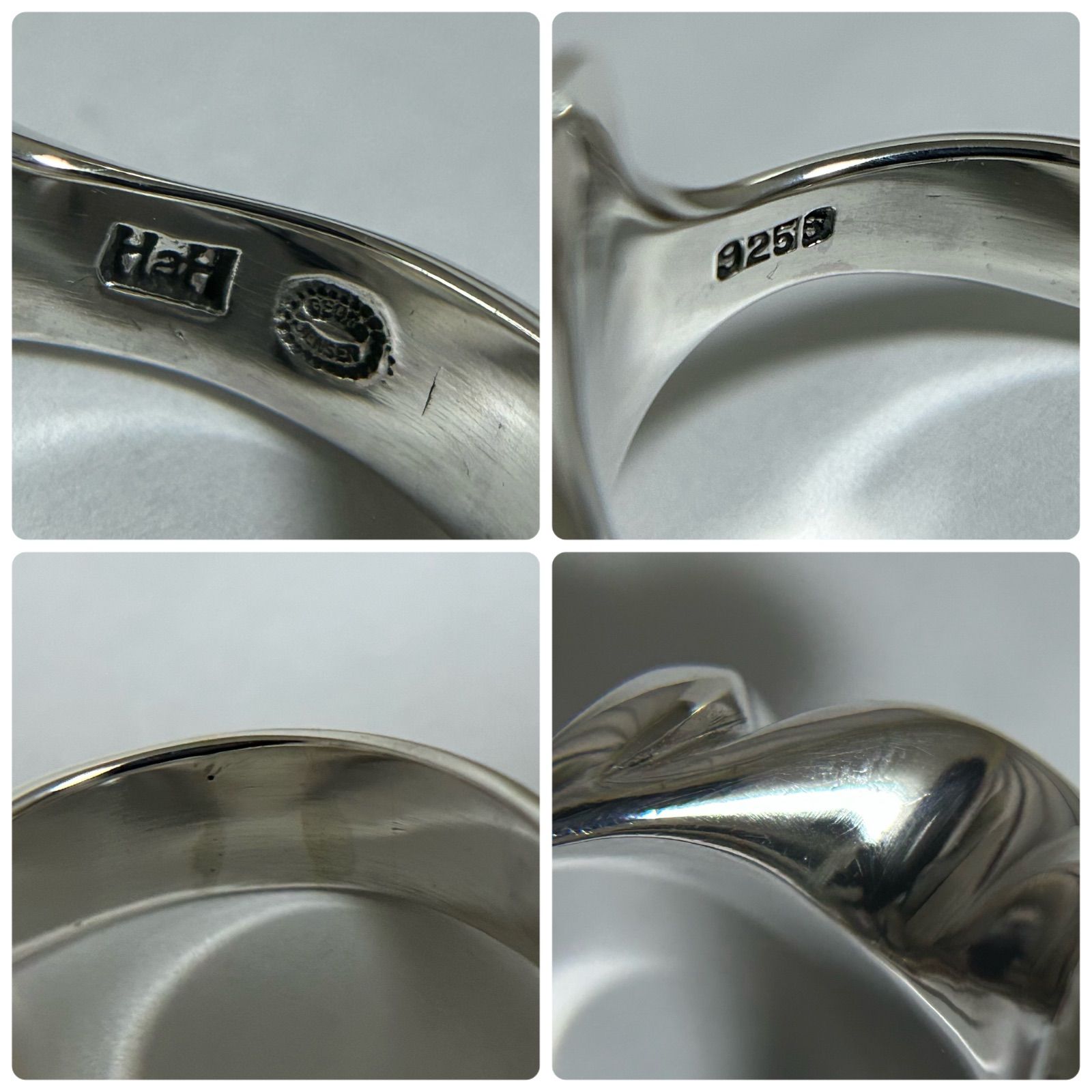 ジョージジェンセン 希少 リング 指輪 HaH AG925 約17.5号 
