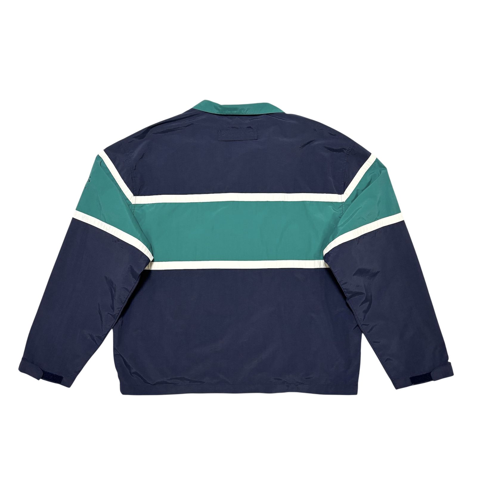 00s エディーバウアー ウォームアップジャケット ナイロンジャケット ネイビー 古着 エディーバウアー Eddie Bauer ナイロンジャケット クリーニング