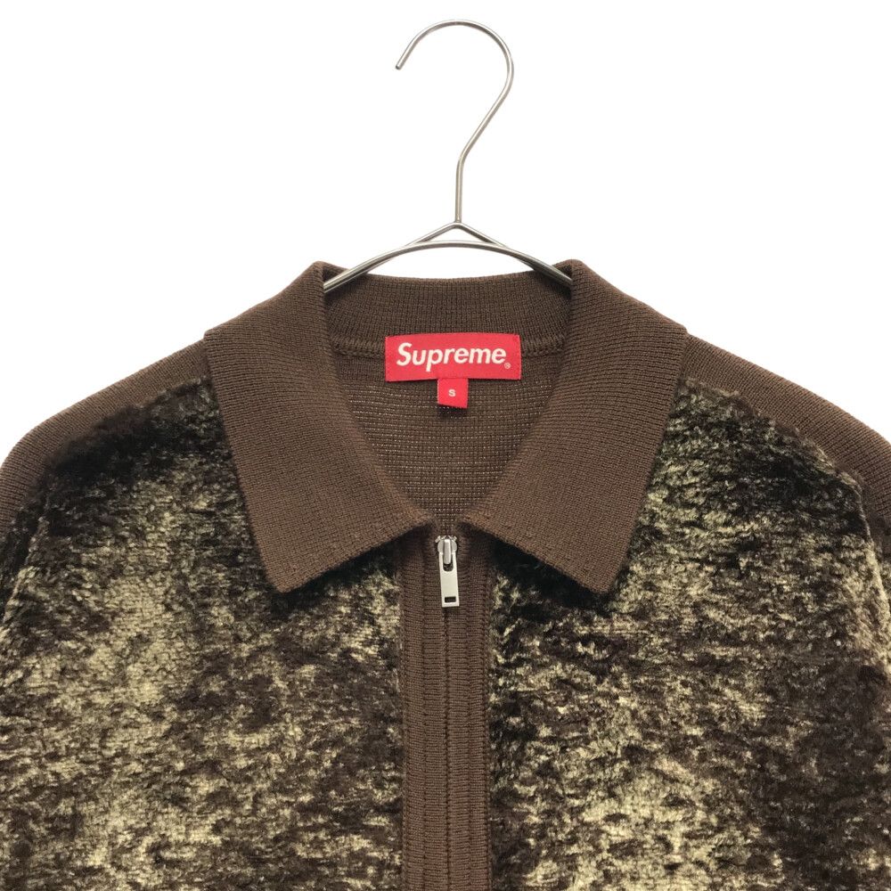 SUPREME (シュプリーム) 22AW Faux Fur Zip Up Cardigan フェイク 