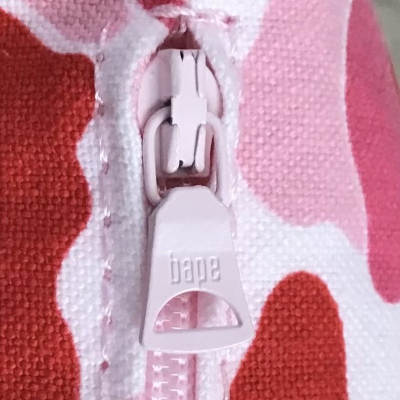 BAPE ABC camo Pink クッション a bathing ape BAPE camo Pillow