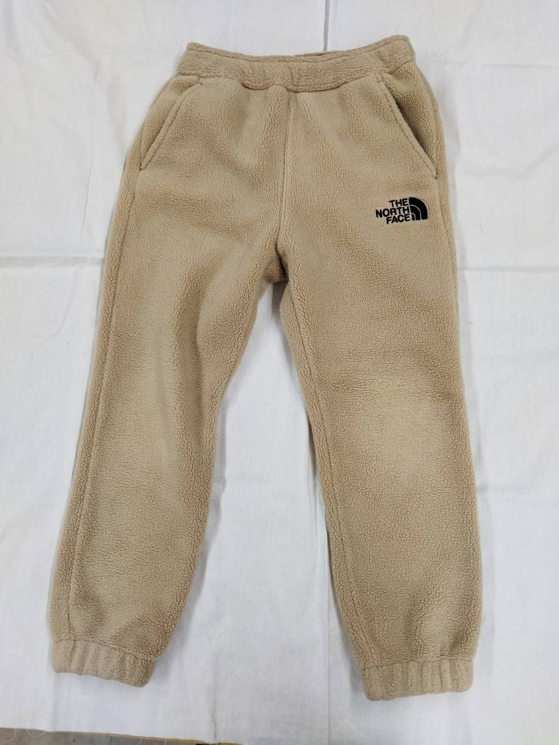 THE NORTH FACE ノースフェイス スウェットパンツ キッズ ベージュ fg0418-1