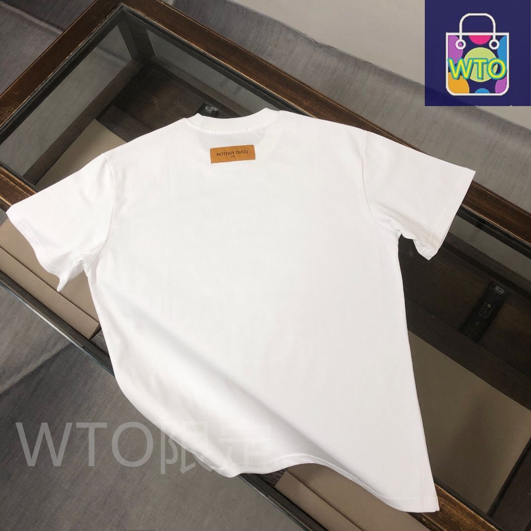 本日限定特価】Louis Vuitton 春夏 ロゴプリントTシャツ [本日