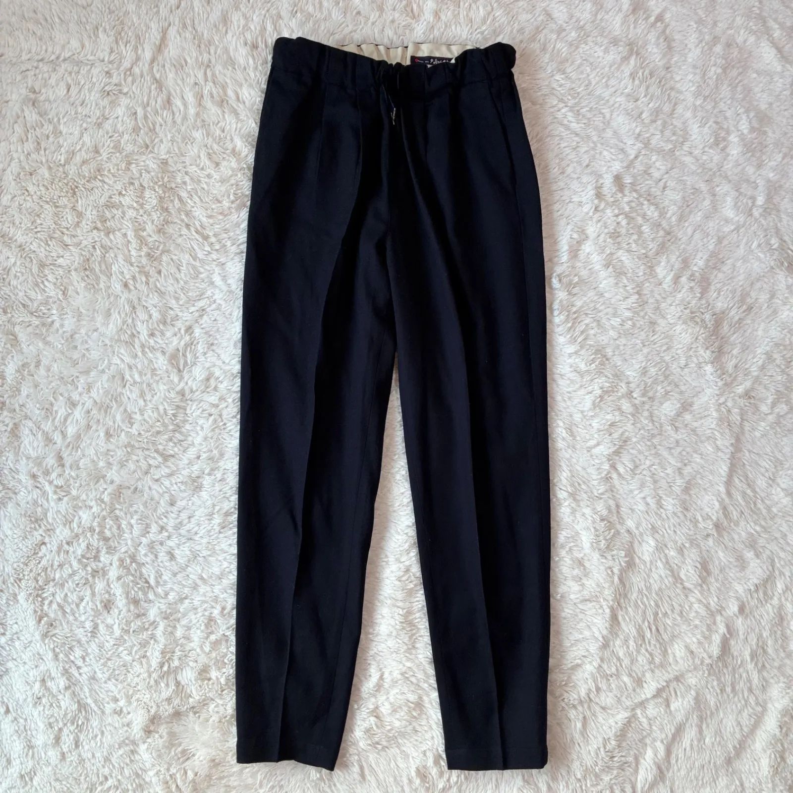 PAL LAS PALACE パラスパレス ウールストレッチパンツ サイズ2 ダークネイビー