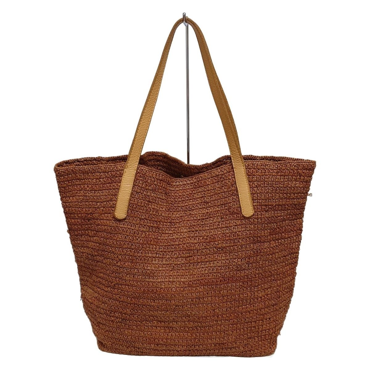 HELEN KAMINSKI ブラウン トートバッグ　かごバッグ HELEN KAMINSKI(ヘレンカミンスキー) トートバッグ - ブラウン かご