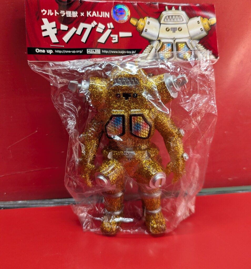 One up KAIJIN キングジョー グリッターゴールド